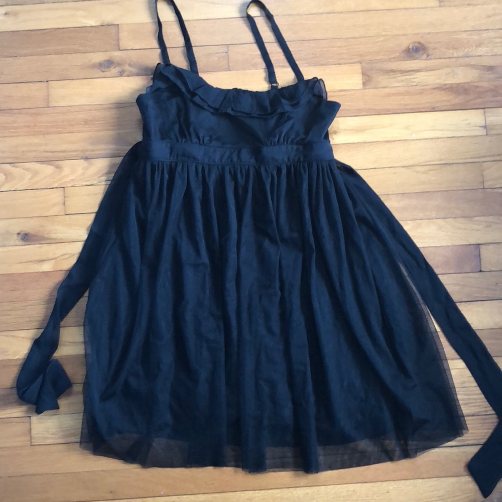Size L Babydoll Dress Black from Target